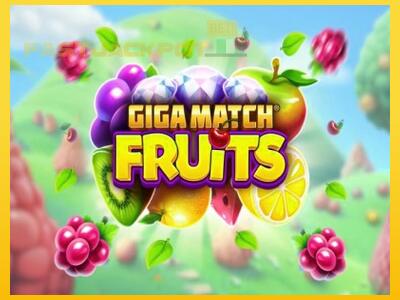 Hrací automat Giga Match Fruits so šancou vyhrať