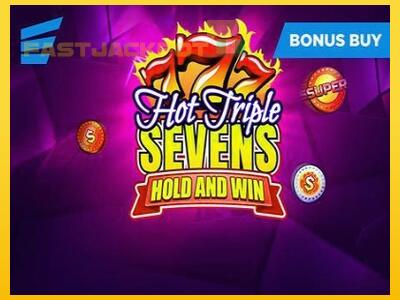 Hrací automat Hot Triple Sevens Hold & Win so šancou vyhrať