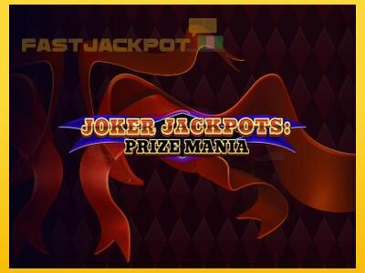 Hrací automat Joker Jackpots: Prize Mania so šancou vyhrať