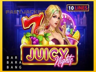 Hrací automat Juicy Nights so šancou vyhrať