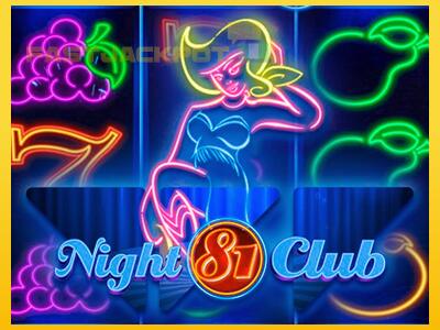 Hrací automat Night Club 81 so šancou vyhrať