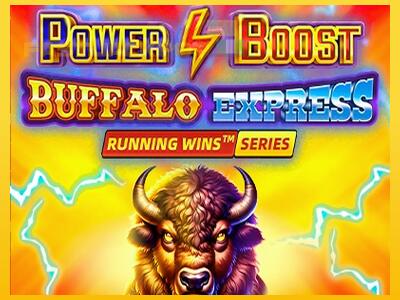 Hrací automat Power Boost: Buffalo Express so šancou vyhrať