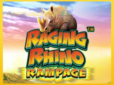 Hrací automat Raging Rhino Rampage so šancou vyhrať