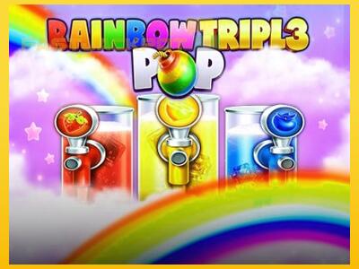 Hrací automat Rainbow Triple Pop so šancou vyhrať