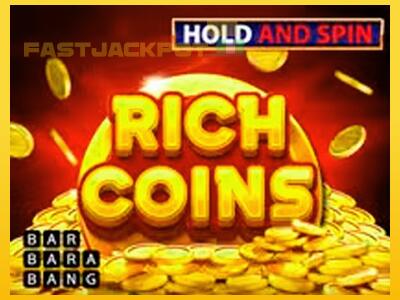 Hrací automat Rich Coins Hold and Spin so šancou vyhrať