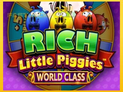 Hrací automat Rich Little Piggies World Class so šancou vyhrať