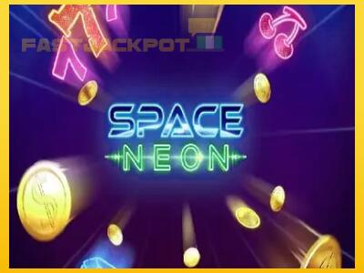 Hrací automat Space Neon so šancou vyhrať