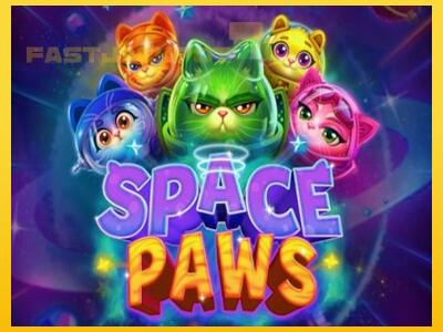 Hrací automat Space Paws so šancou vyhrať