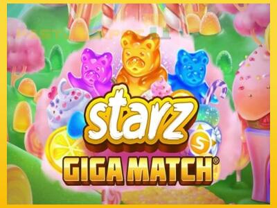 Hrací automat Starz Giga Match so šancou vyhrať