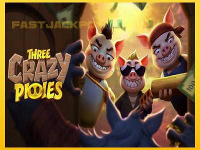 Hrací automat Three Crazy Piggies so šancou vyhrať