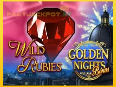 Hrací automat Wild Rubies Golden Nights so šancou vyhrať