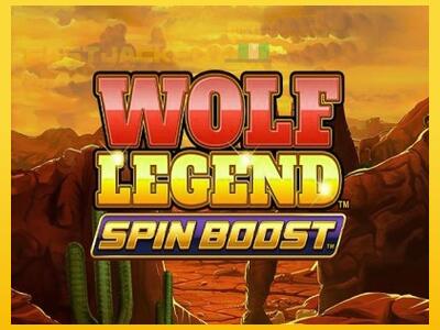 Hrací automat Wolf Legend Spin Boost so šancou vyhrať