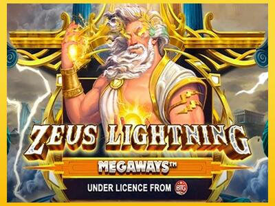 Hrací automat Zeus Lightning Megaways so šancou vyhrať